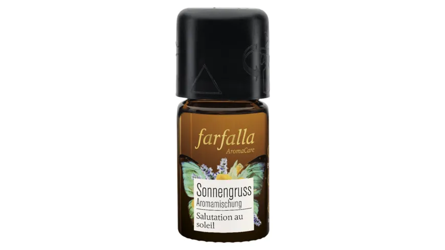 Farfalla Aroma-Yoga Benzoe Sonnengruss Aromamischung 5 ml