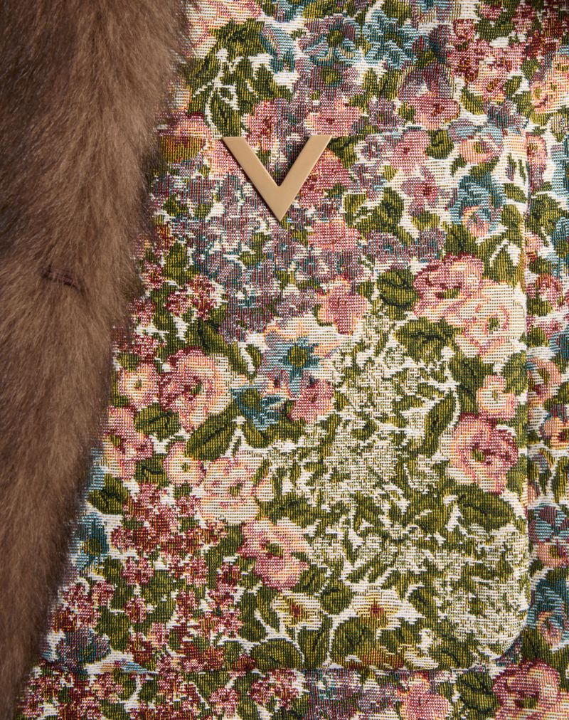 Colete Gobelin Apres L'Hiver Pequenas Flores