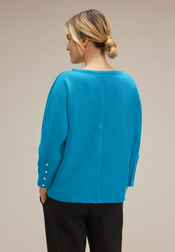 Street One Strukturshirt mit 3/4-Arm