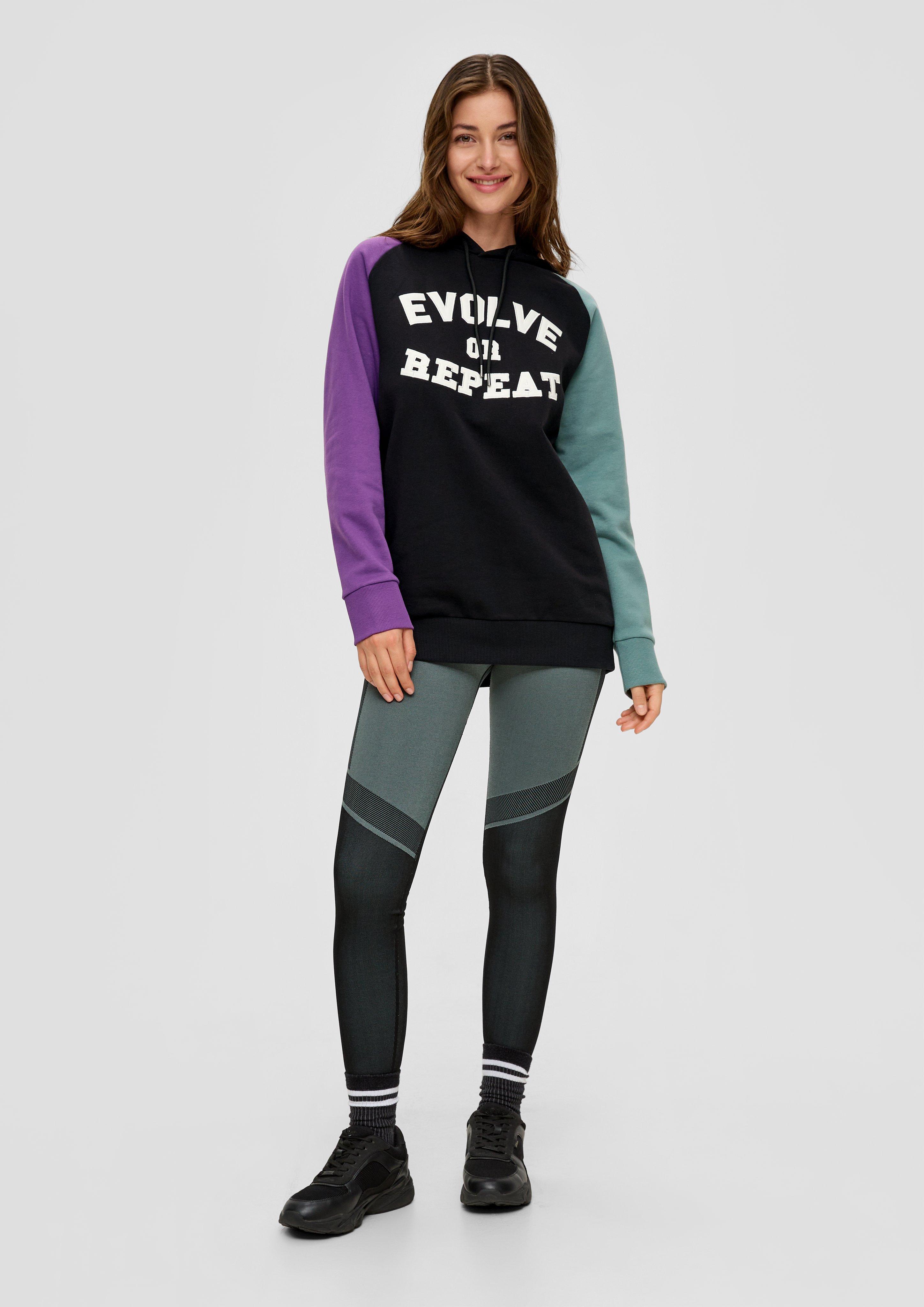 Colour-Block Hoodie  2135466-9999