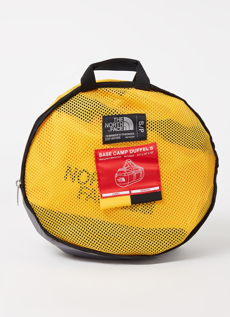 The North Face Base Camp foldable weekend bag with detachable shoulder strap