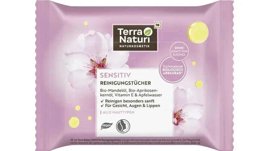 Terra Naturi Sensitiv Reinigungstücher