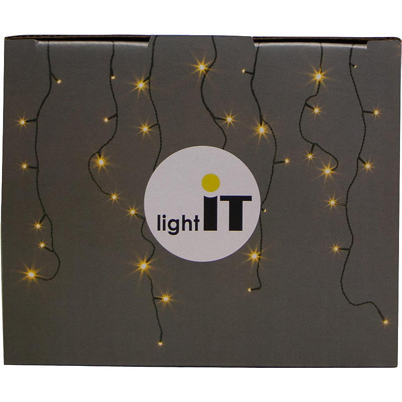 Home Lyslenke 320 LED Istappper, varmhvit, Numedal