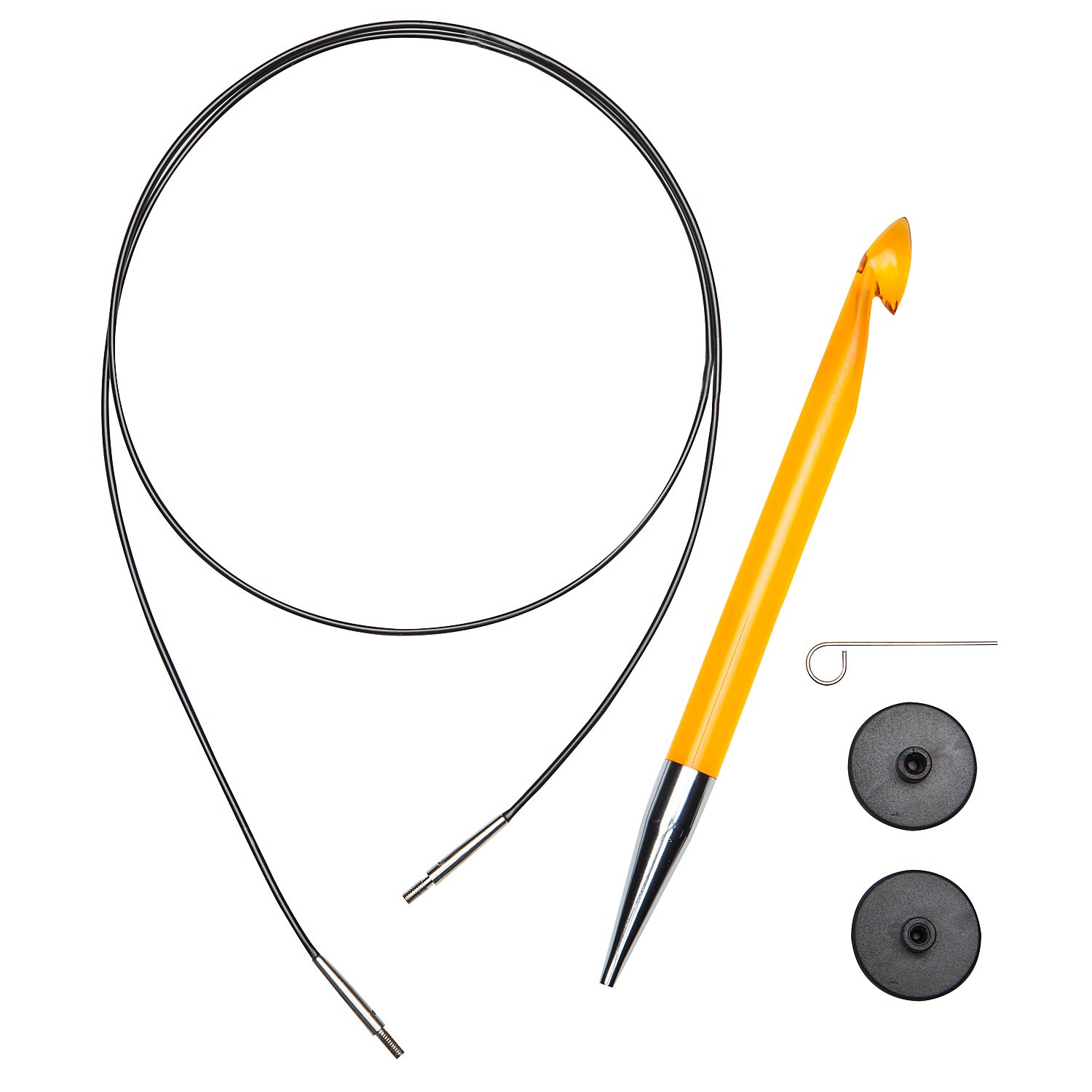 KnitPro Tunesische Häkelnadel, 10.0 mm Ø, im Set