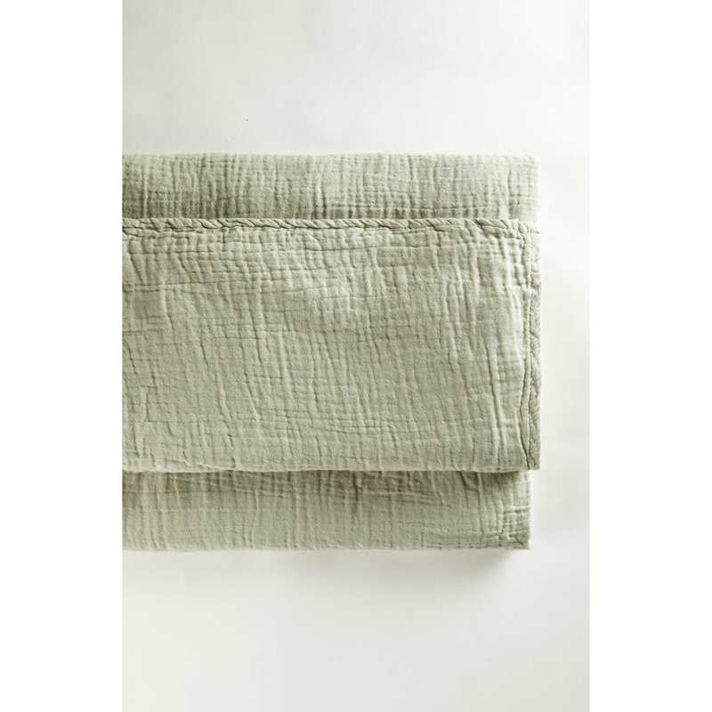Drap plat bébé Gaze de coton bio 120 x 180 cm