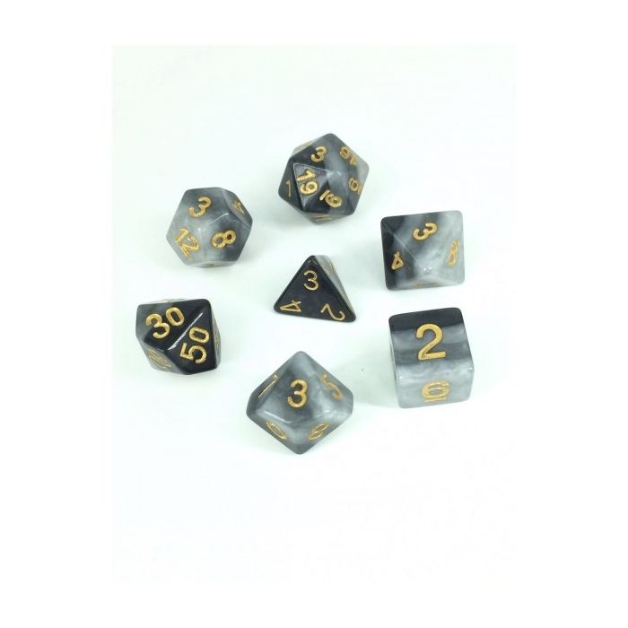 Grey Gradients dice set