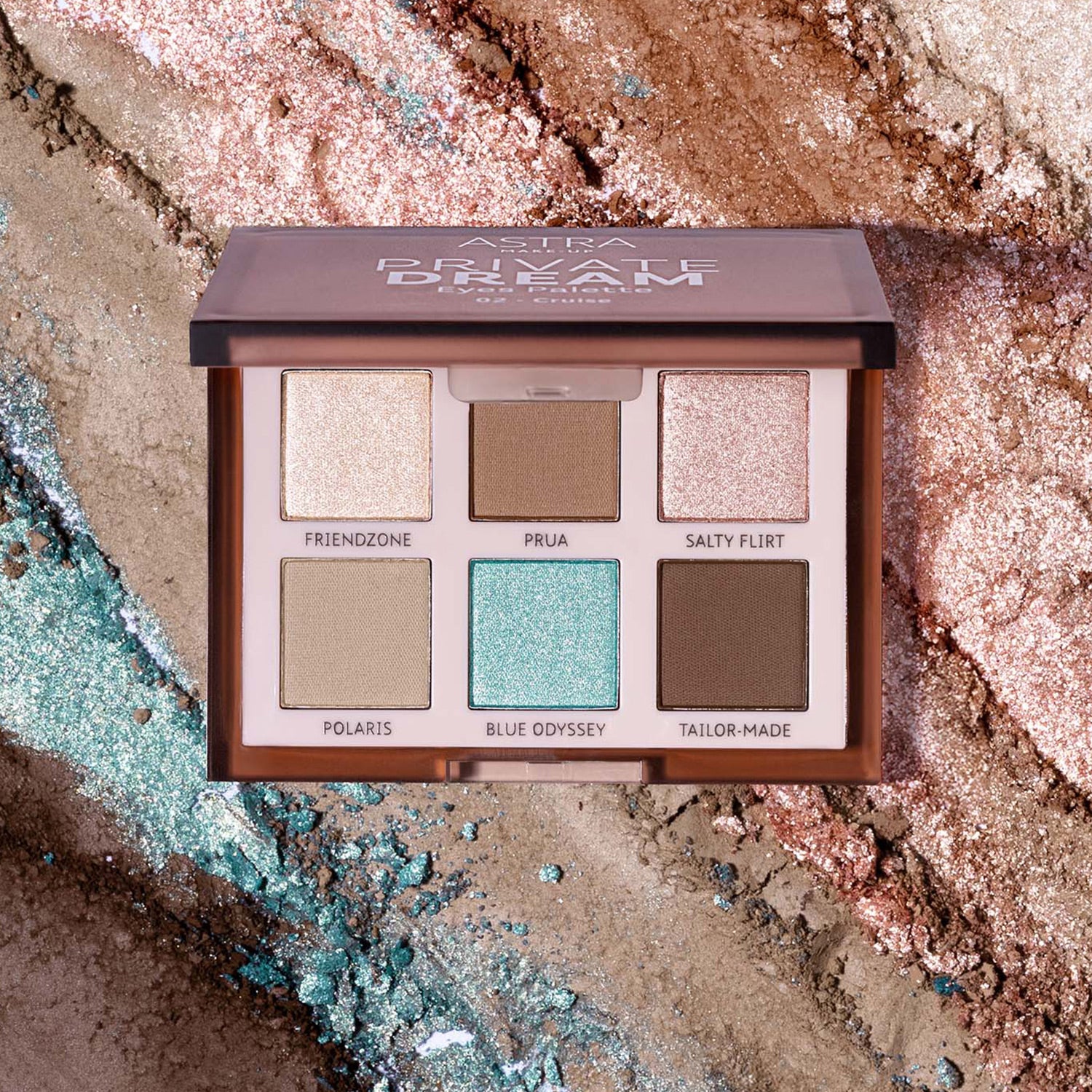 PRIVATE DREAM eyes palette - Øyenpalett, Kompakt øyenskygge