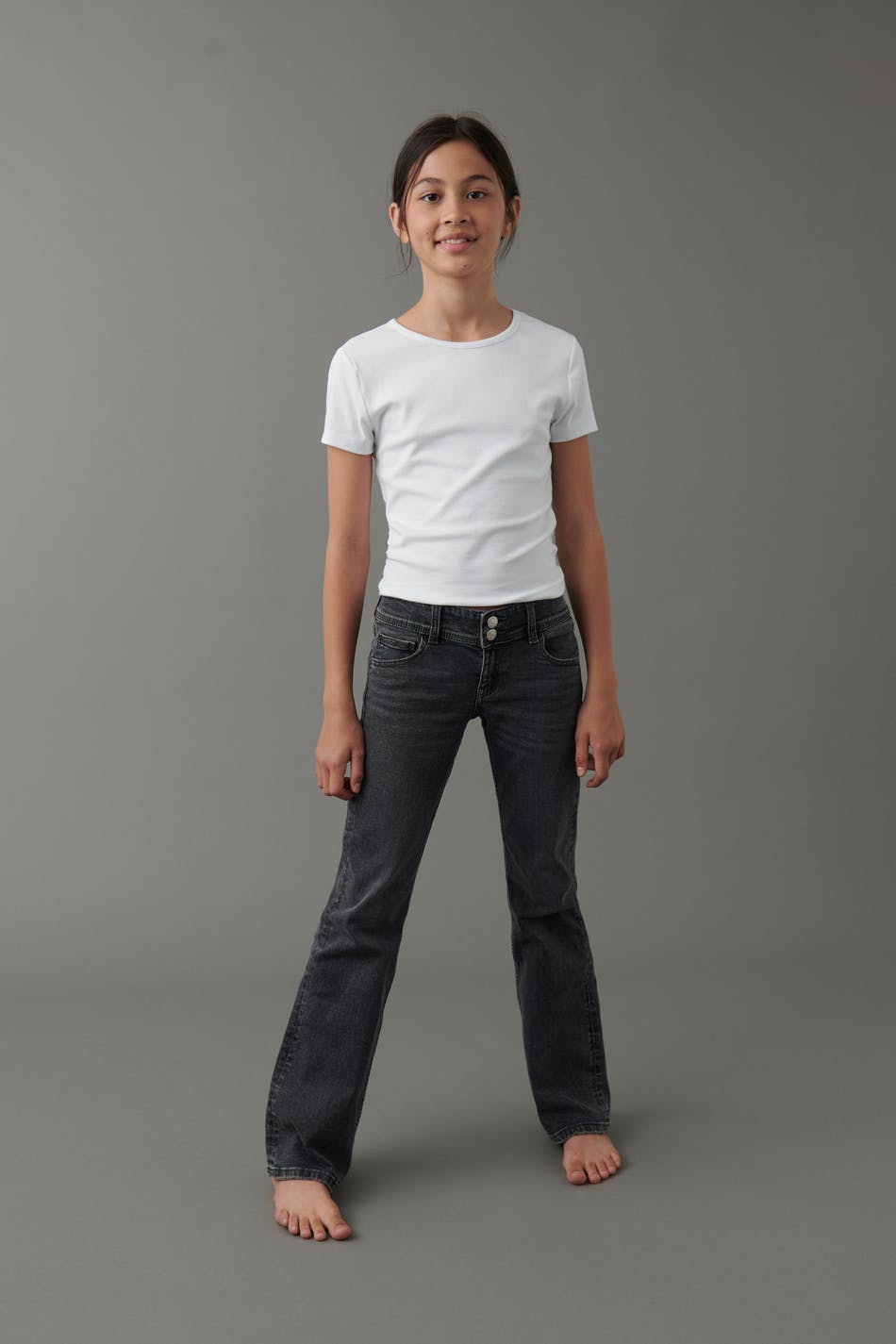 Low waist flare jeans