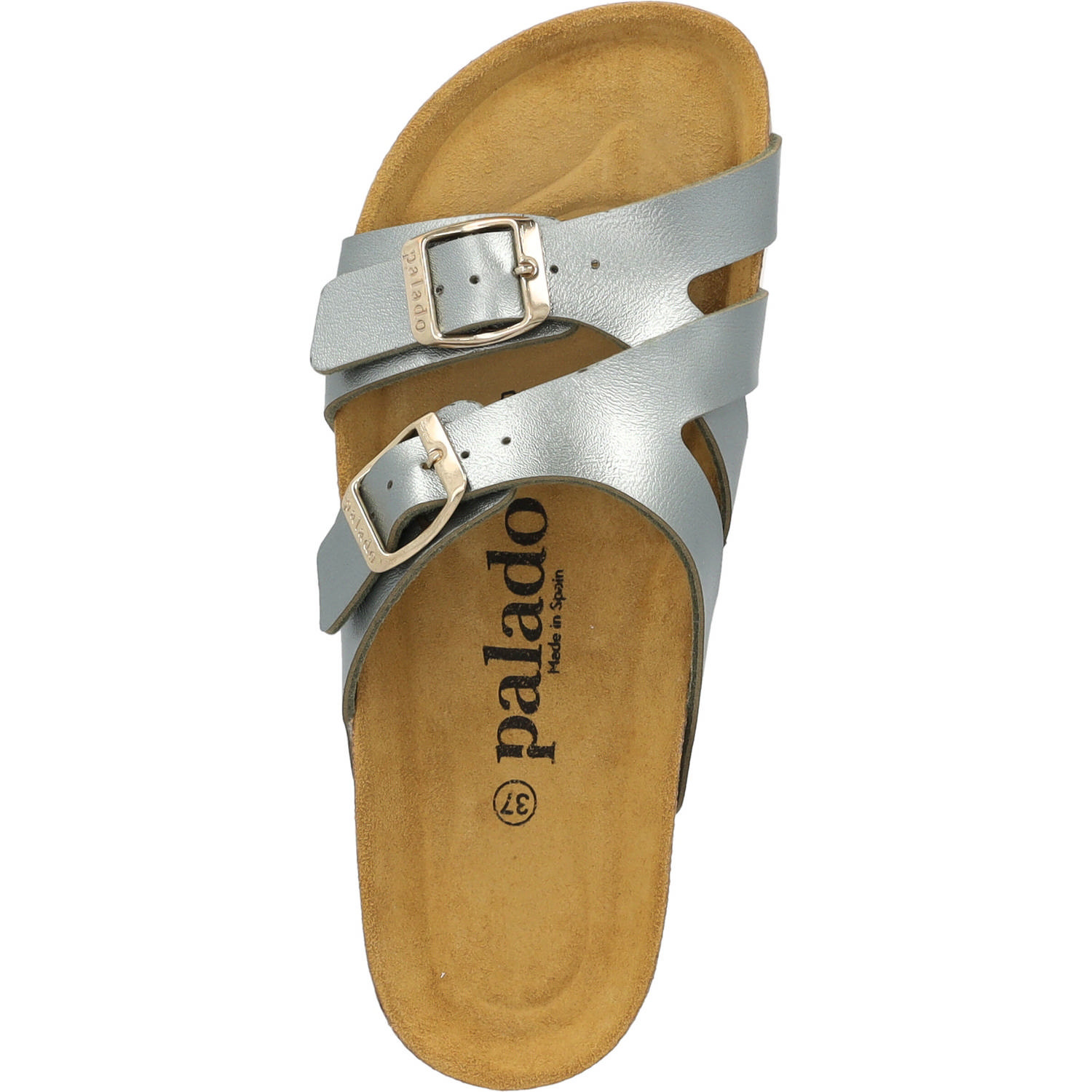 Palado Arrila, Pantoletten, Damen, Olive Metallic