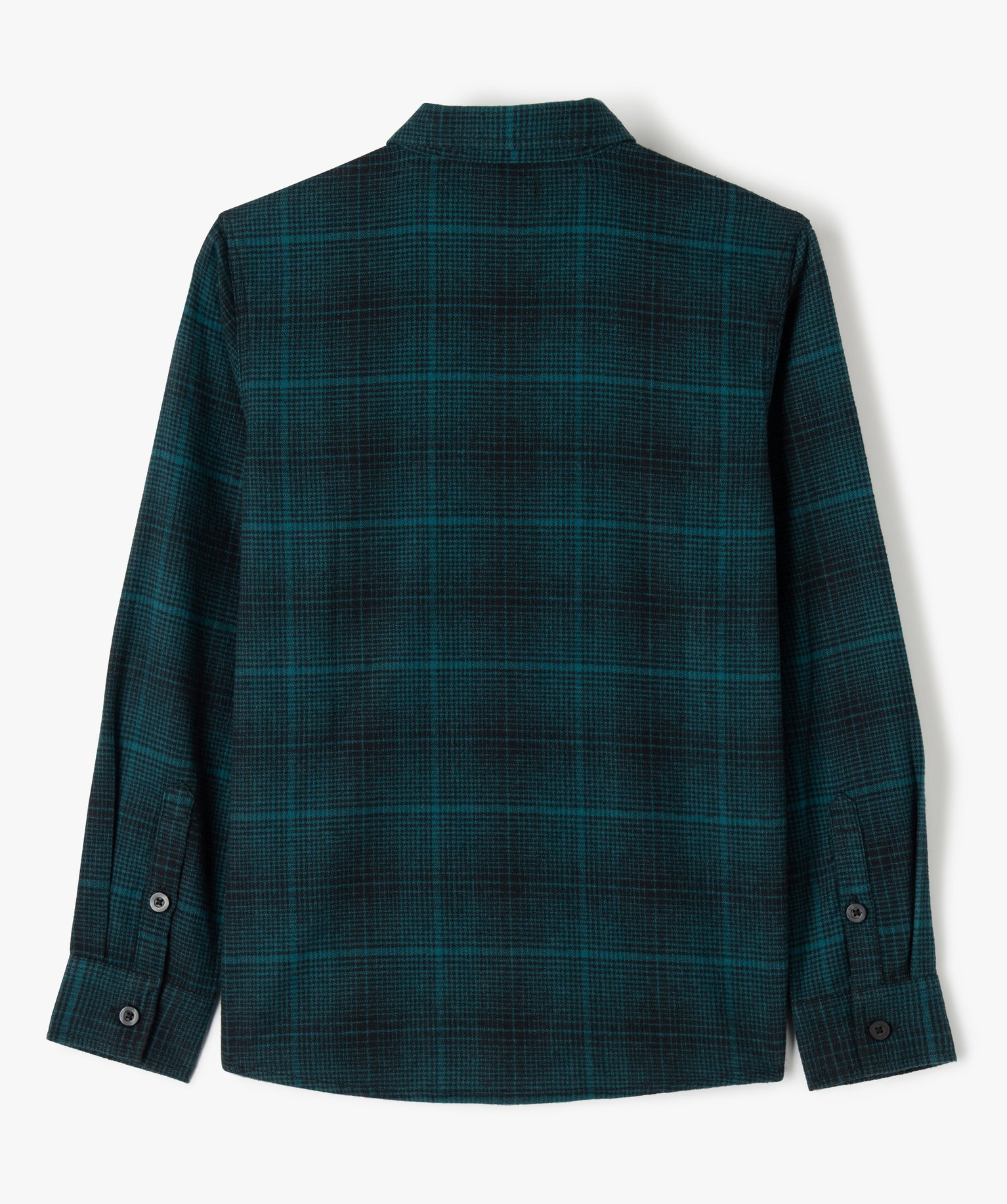 Chemise Garçon en flanelle à carreaux carreaux | GEMO