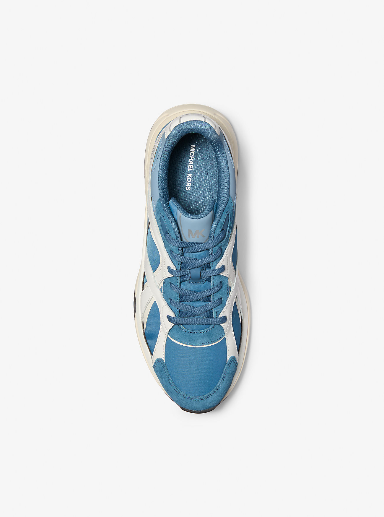 Leo Mixed-Media Trainer – DK CHAMBRAY