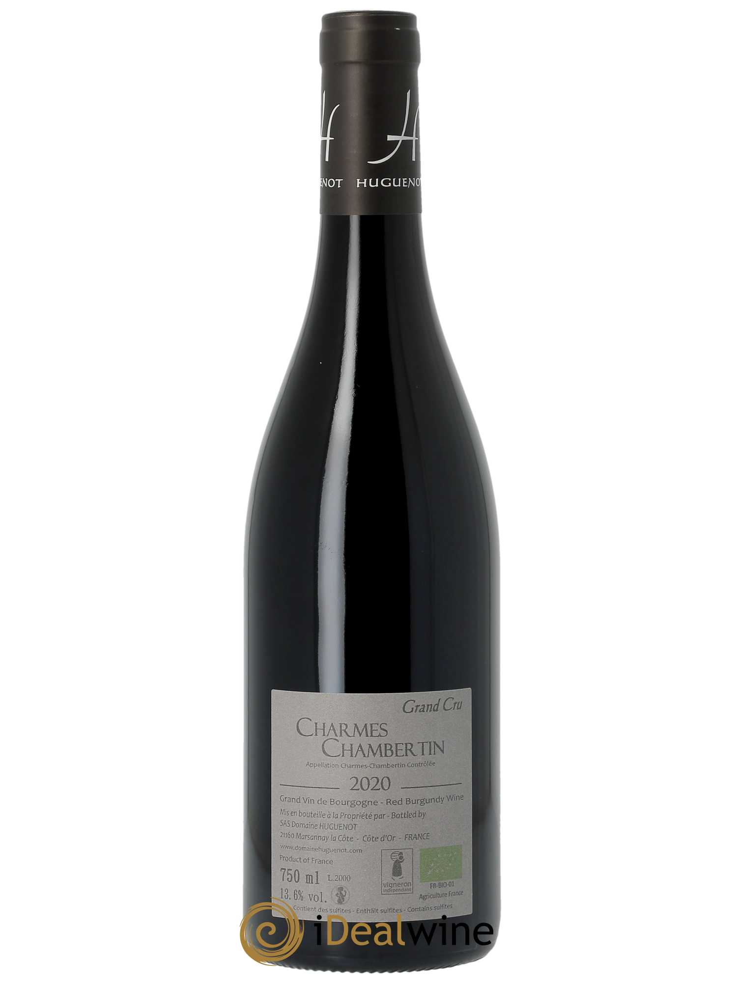 Charmes-Chambertin Grand Cru Huguenot  2020 - Lot de 1 Bouteille