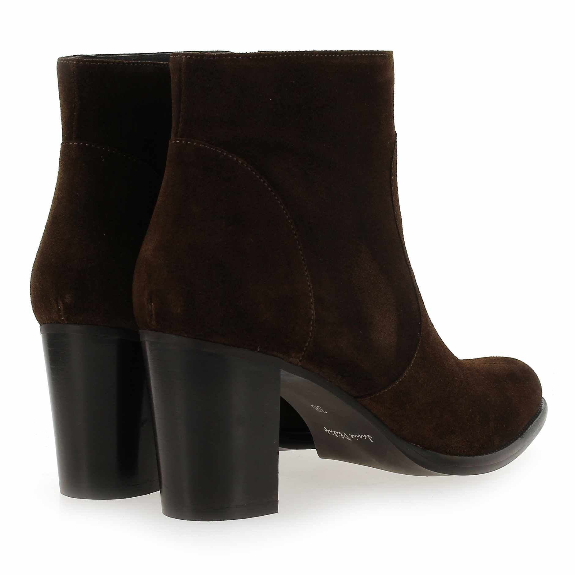 Janie Philip  PACA VELOURS - Marron