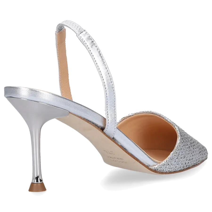 EN AVANT - Slingpumps 1046 Kalbsleder - silber