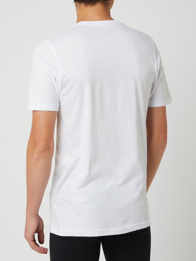 T-Shirt aus Baumwolle im 2er-Pack in weiß