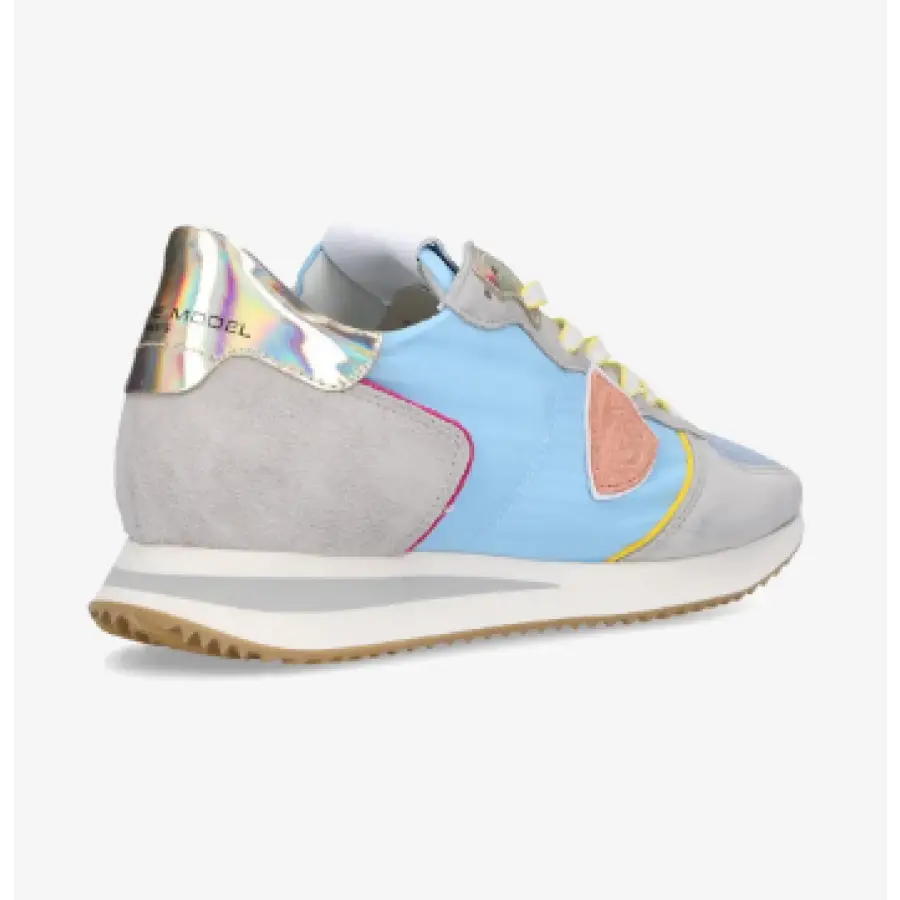 Philippe Model - Sneaker low TZLD Veloursleder - blau