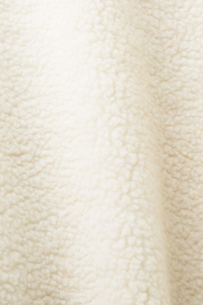 Jacke mit Teddyfell und Fleece