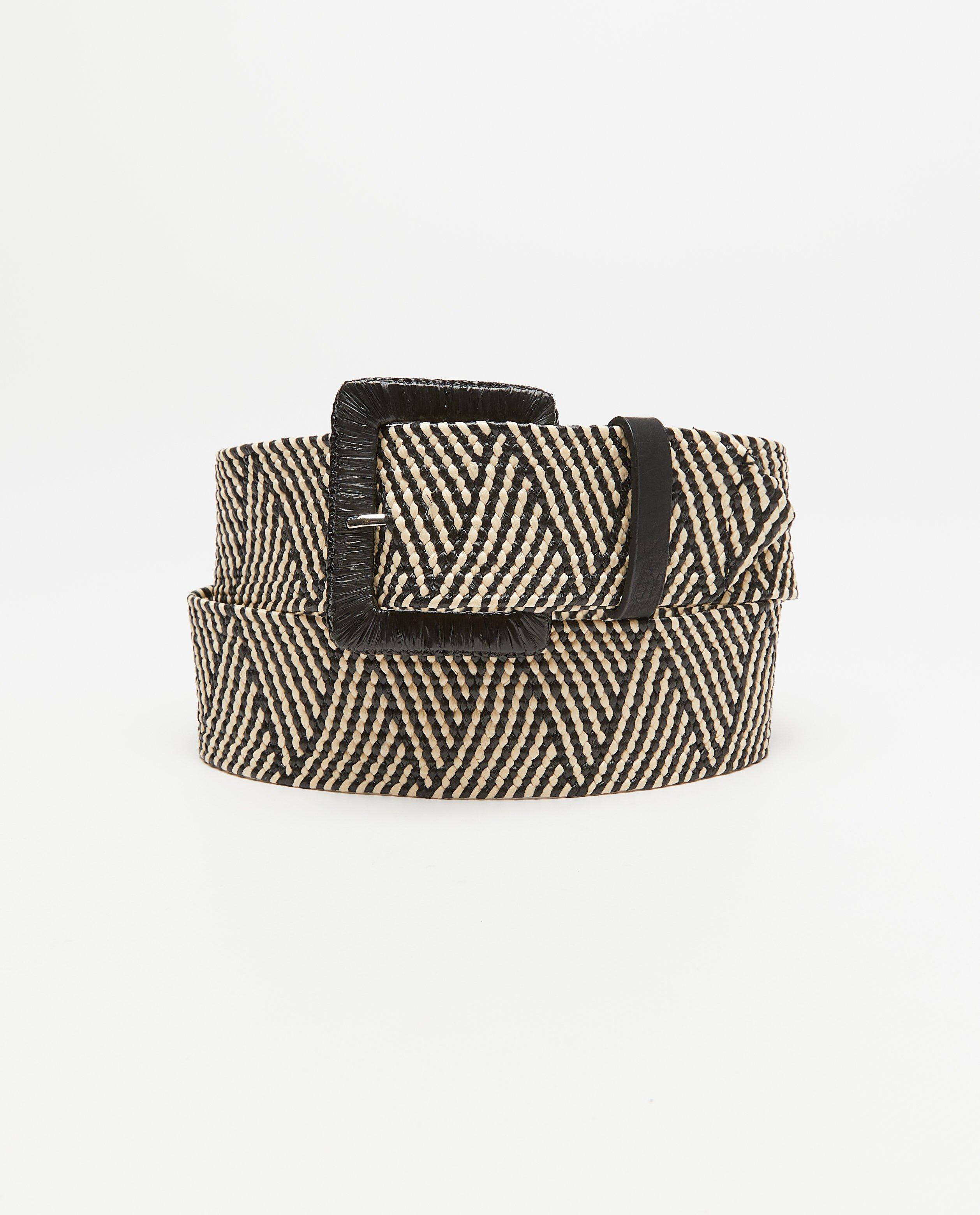 Curea Sora cu model zig-zag bej