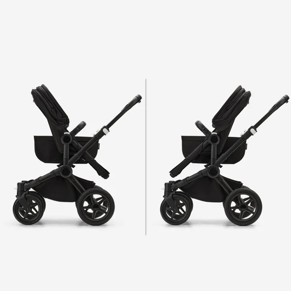 Bugaboo Donkey 5 Twin 2-in-1 Stroller Set Black/Desert Taupe, Desert Taupe