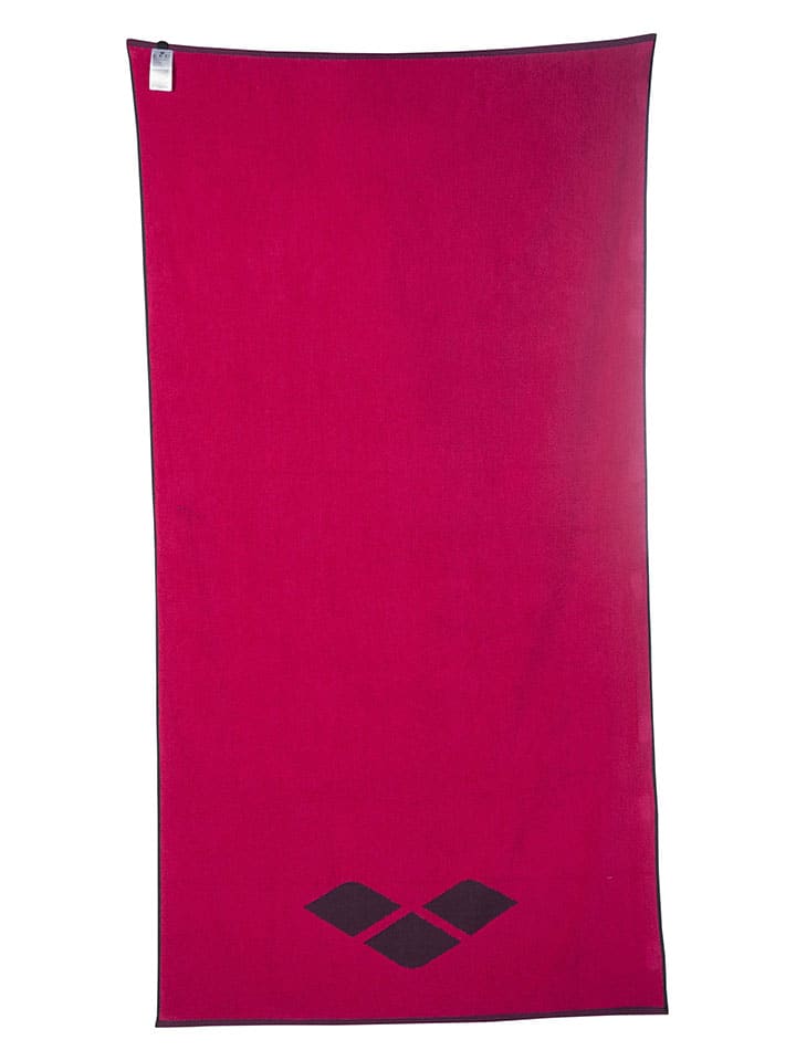 Arena Strandtuch in Aubergine/ Pink günstig kaufen onesize
