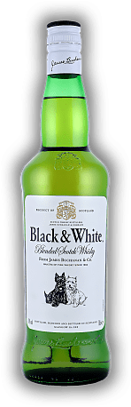 Black & White Black & White Ein traditioneller Scotch Whisky. 0,7	 Liter - Vol 40%