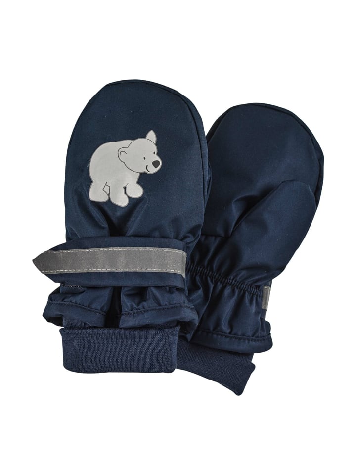 Sterntaler Fäustlinge Eisbär in marineblau günstig kaufen