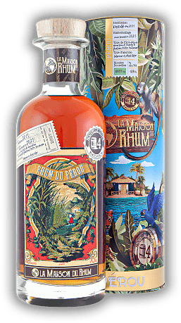 La Maison du Rhum Perou 2011/2021 Batch No. 4 La Maison du Rhum Perou 2011/2021 Batch No. 4  Alter 11/21 - 0,7	 Liter - Vol 48%