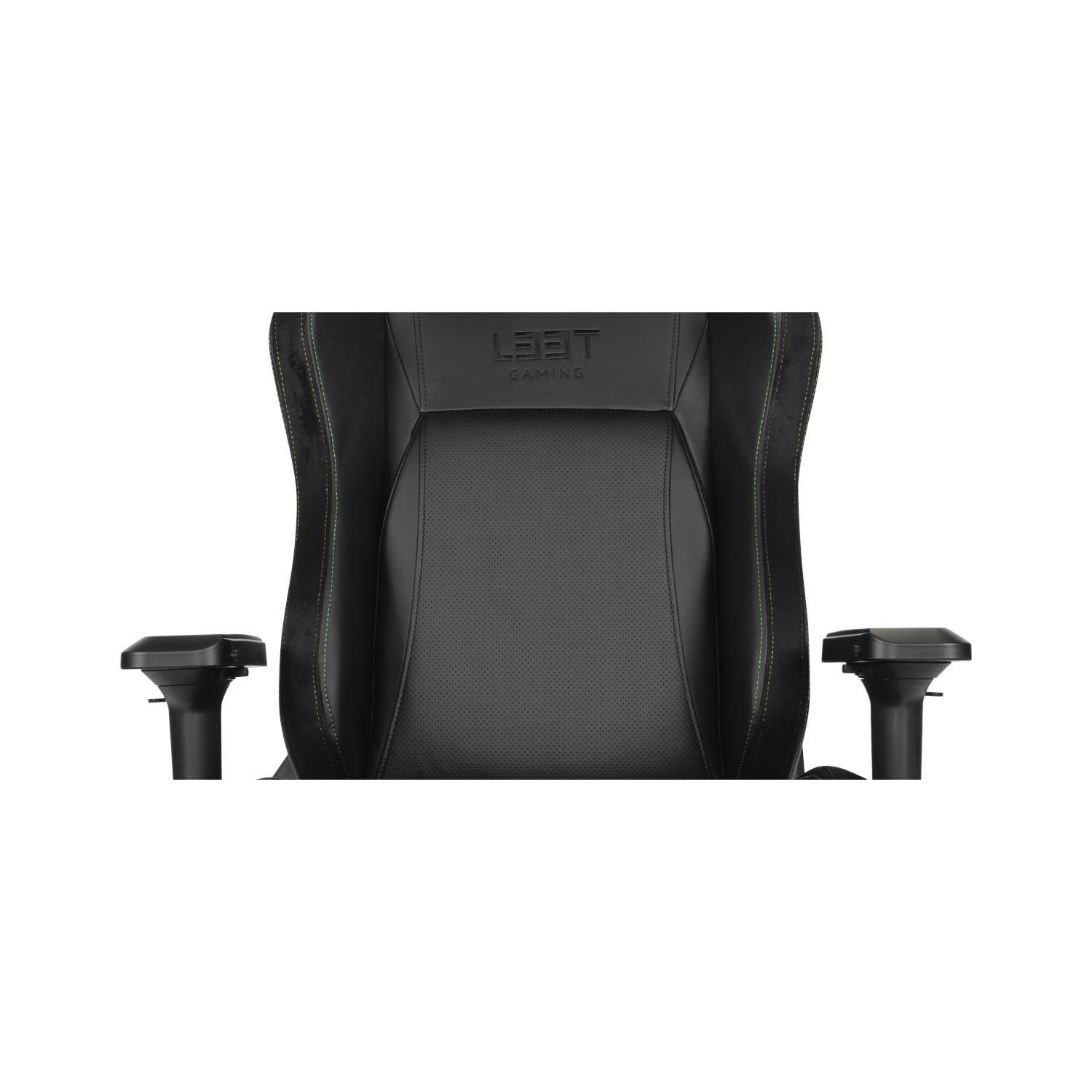 L33T Gaming-Stuhl E-Sport Pro Comfort Gaming Bürostuhl Racing Stuhl (kein Set), neigbar, höhenverstellbar, belastbar bis 145kg