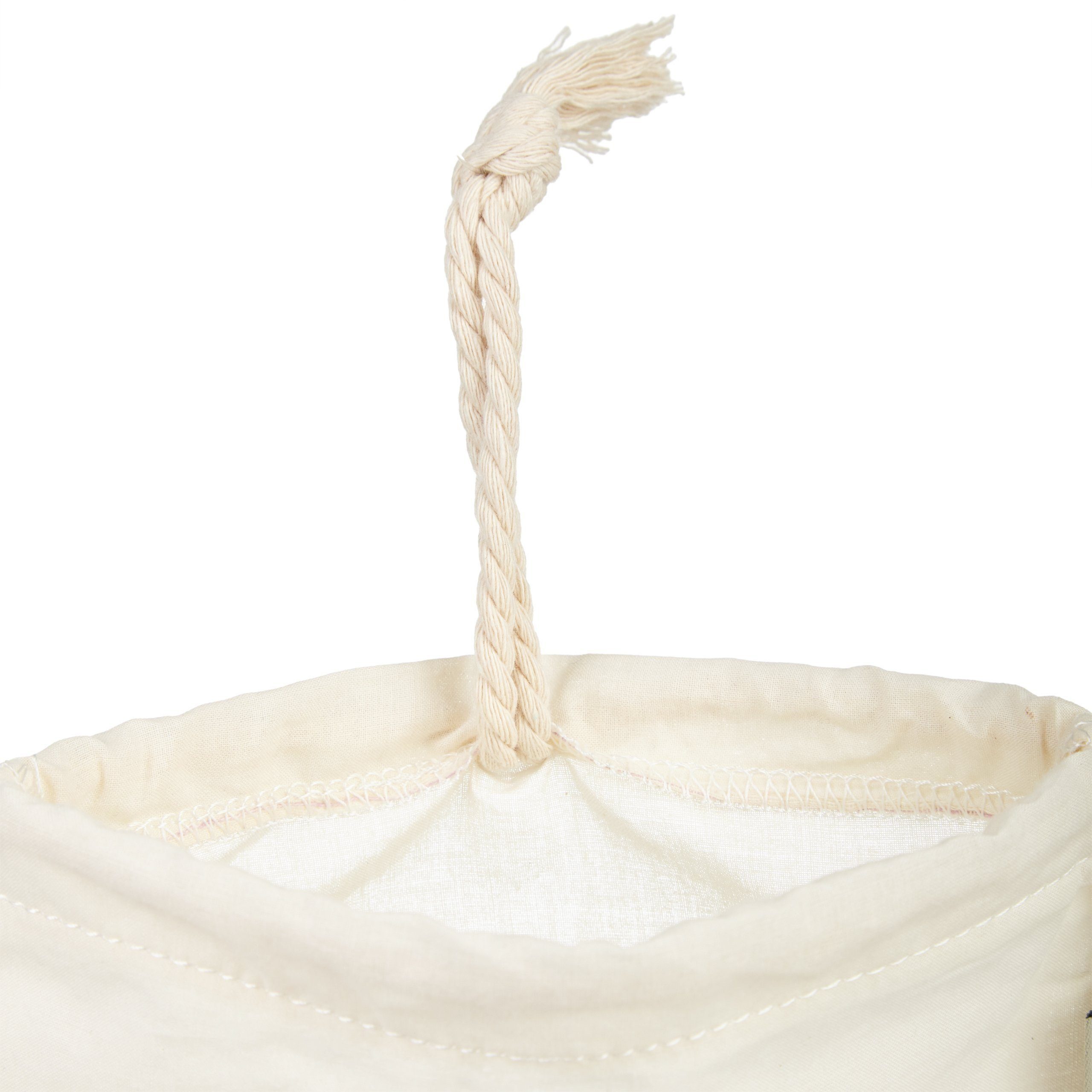 Lumaland Passiersieb, Hanf Faser, (Nussmilchbeutel + Mandelmilch Rezept, 1-St., Nussmilchbeutel + Mandelmilch Rezept), aus reinen Hanf Fasern für vegane Nussmilchherstellung