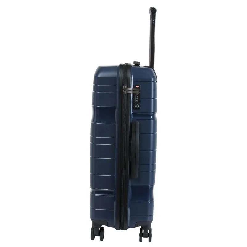 Check.IN 3-tlg. Kofferset MEMPHIS mit 4 Rollen - blau