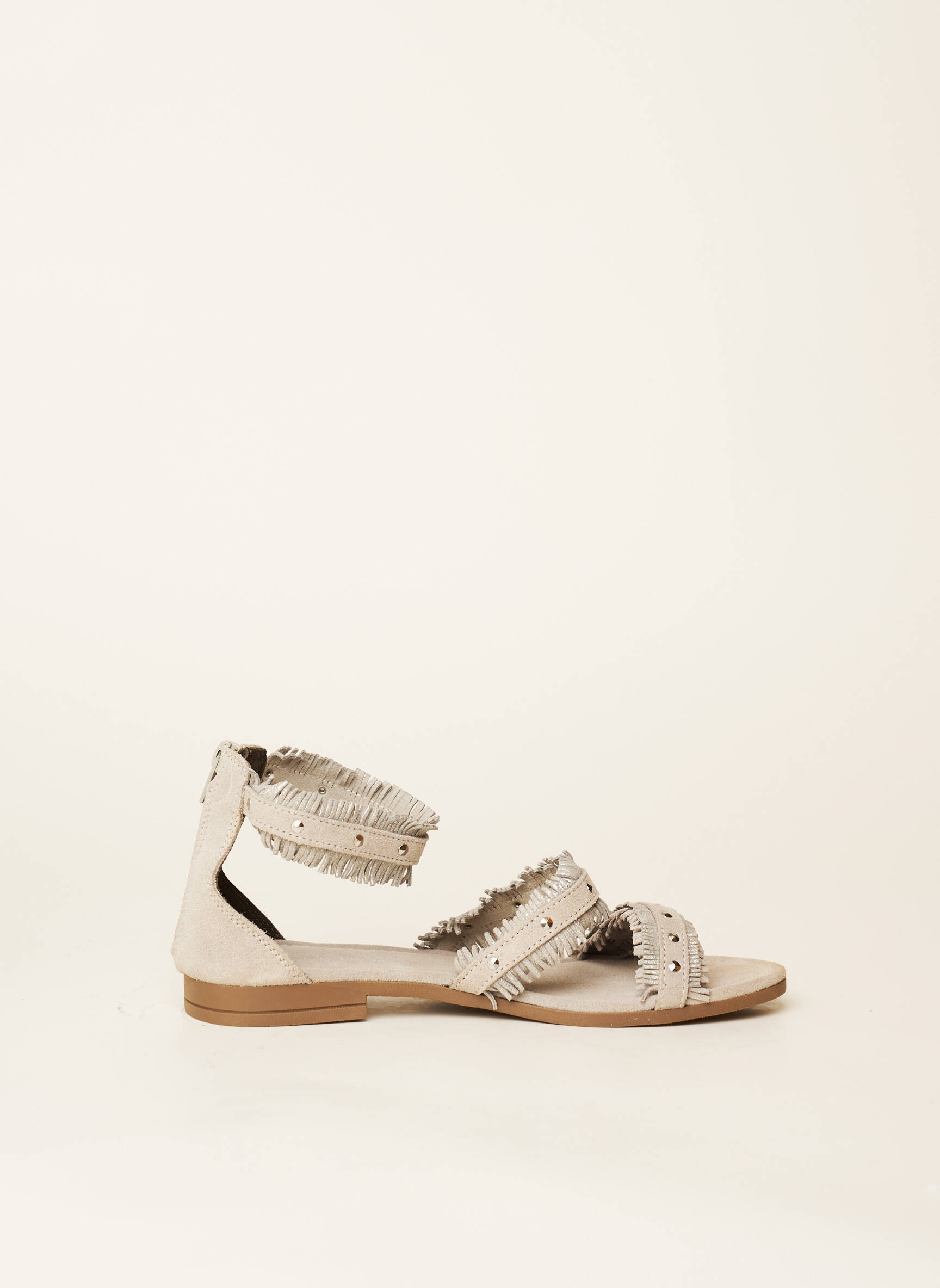 Cafe Noir Sandales Nu Pieds Femme couleur gris
