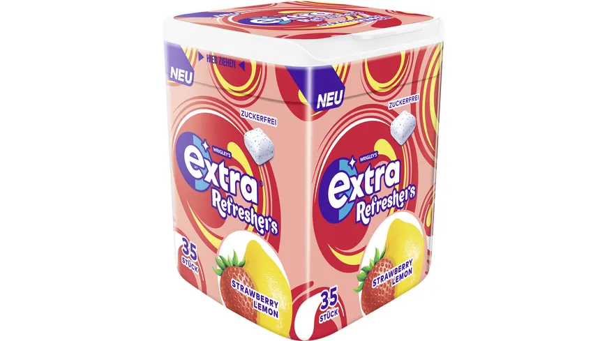 Wrigley's Extra® Refreshers Dose Strawberry Lemon
