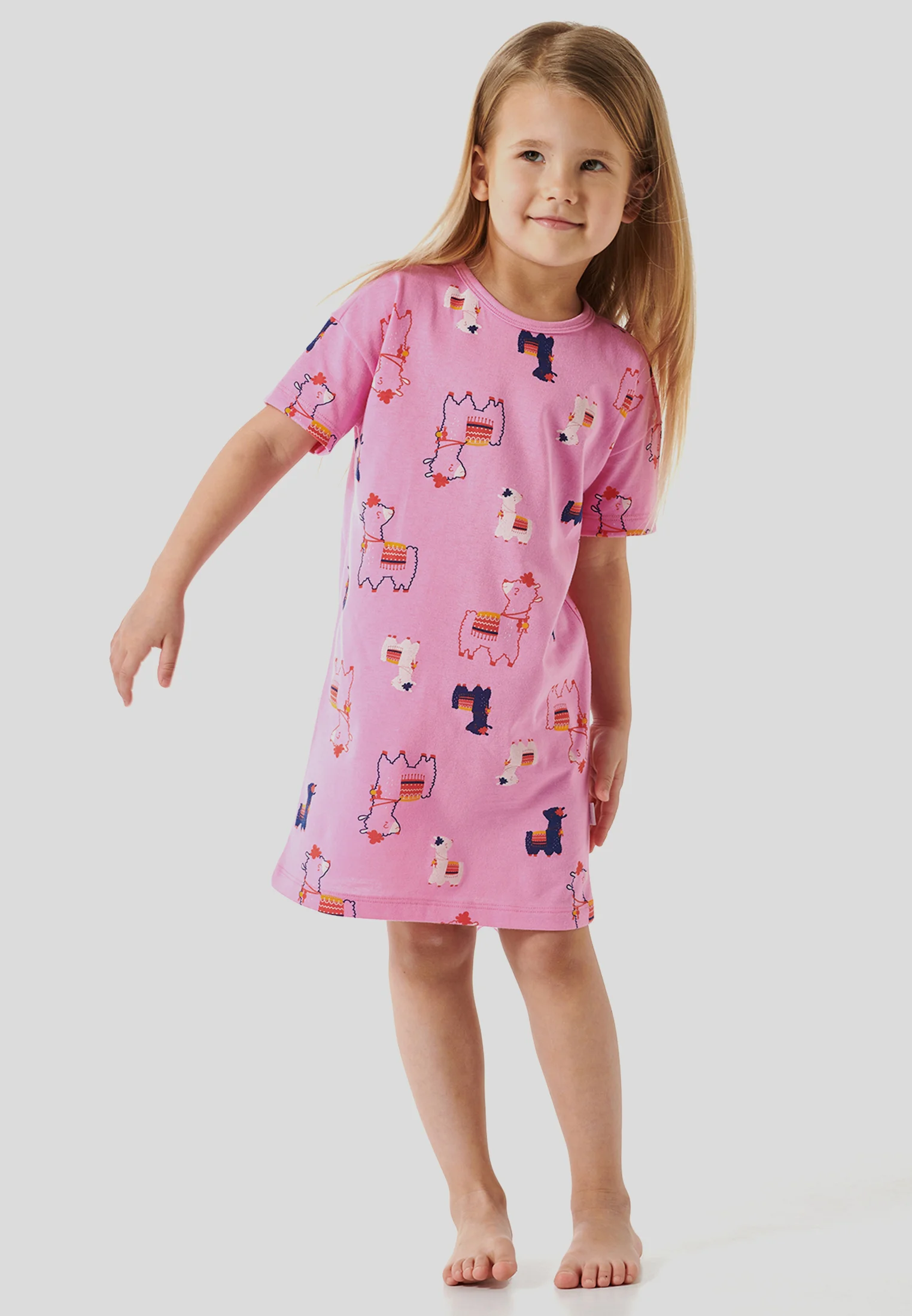 Schiesser KURZARM WORLD- Camisón