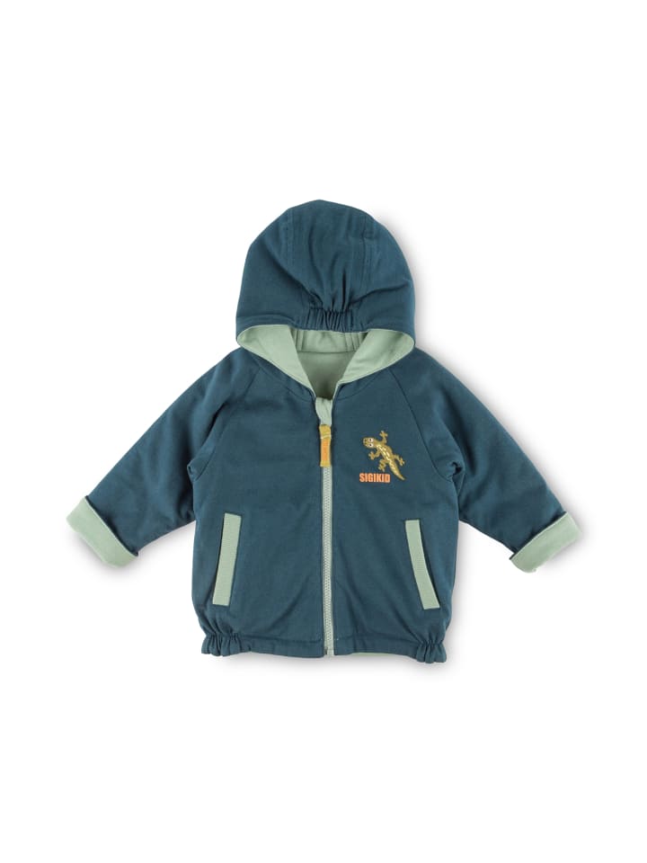 Sigikid Wendejacke welcome to the jungle in Dunkelblau/Grün günstig kaufen
