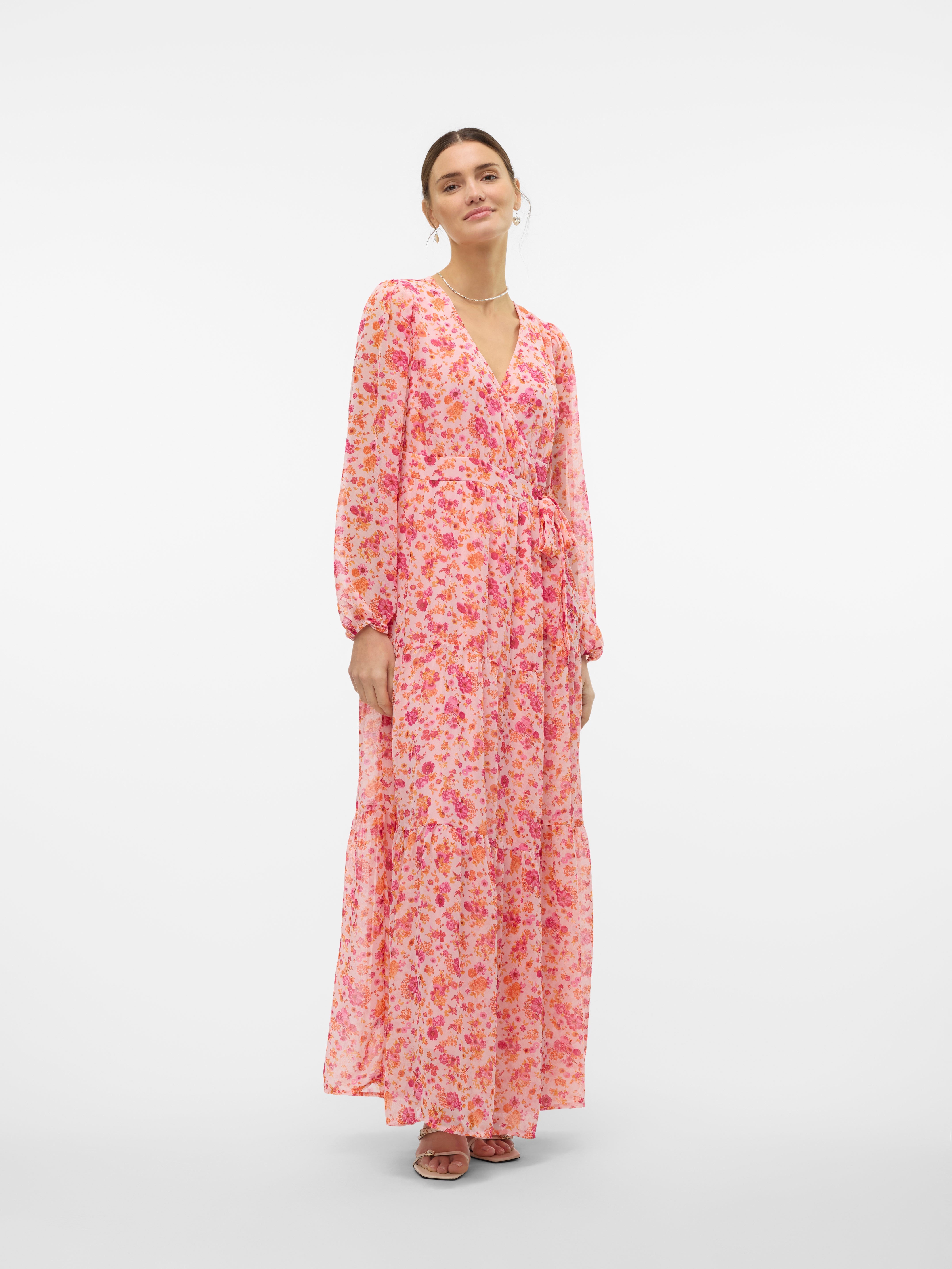 VMAUDORA Langes Kleid