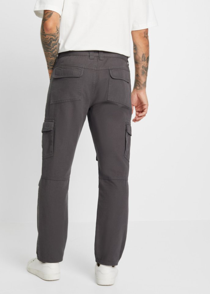 Loose Fit Cargohose, Straight