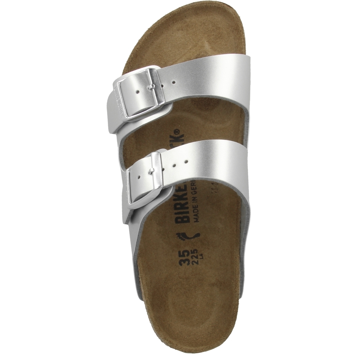 Birkenstock Arizona Kids Birko-Flor Schmal Sandale schwarz