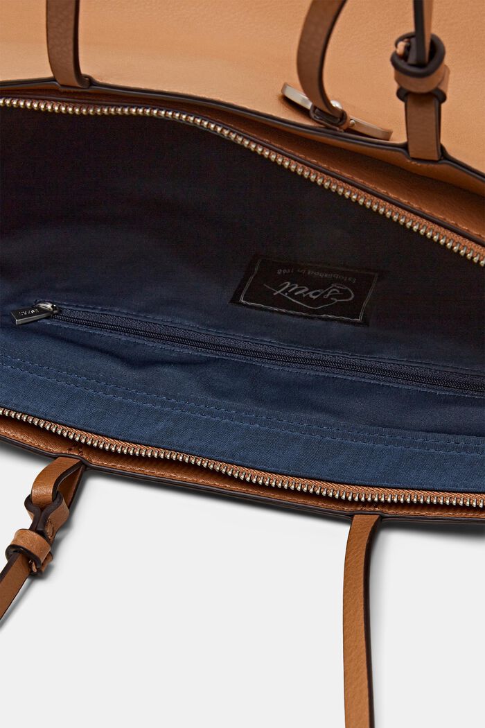 Shopper aus veganem Leder