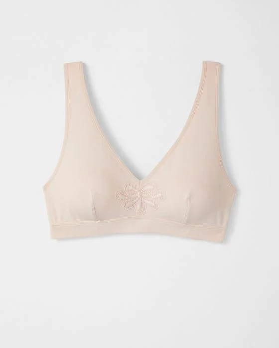 Soutien-gorge sans armatures coton biologique