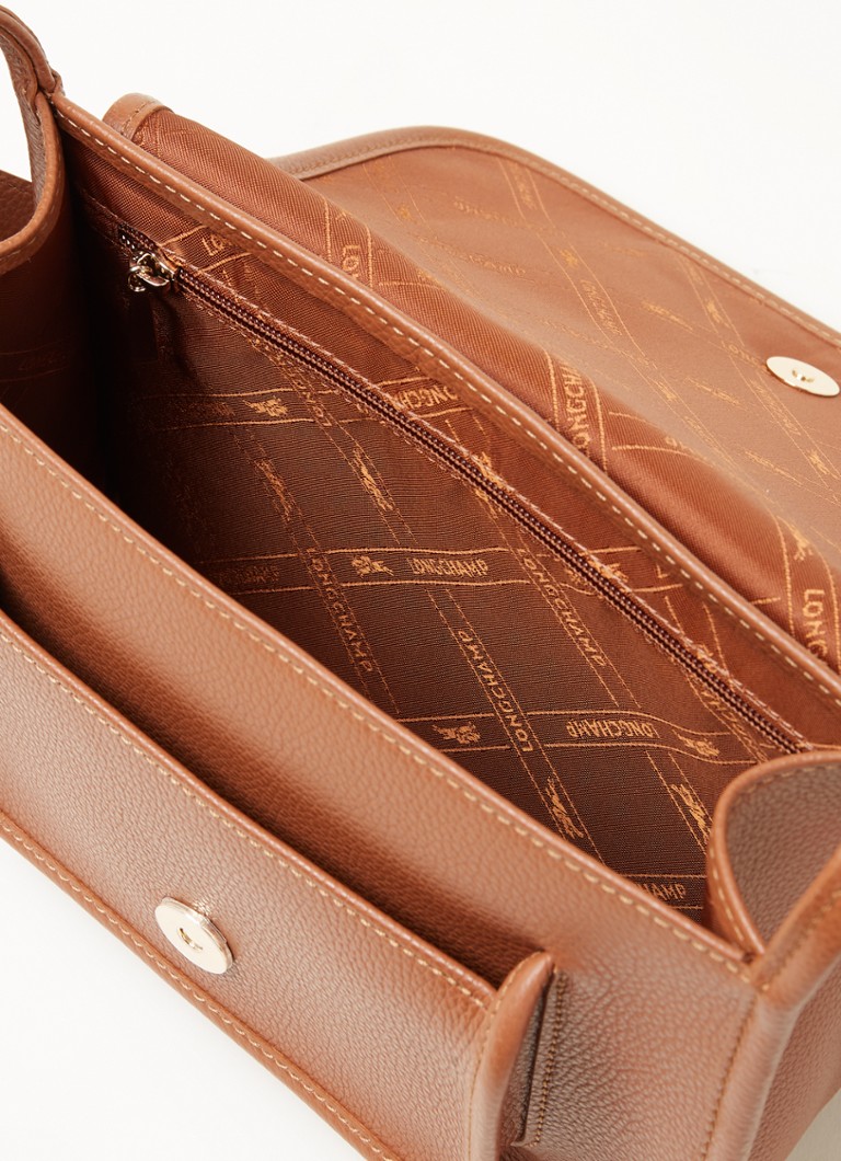 Longchamp Le Foulonné crossbody bag M made of leather