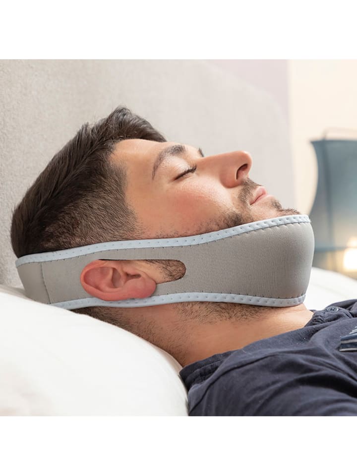 InnovaGoods Anti-Schnarch-Band in Grau - (B)65,5 x (H)7,5 x (T)0,30 cm günstig kaufen onesize