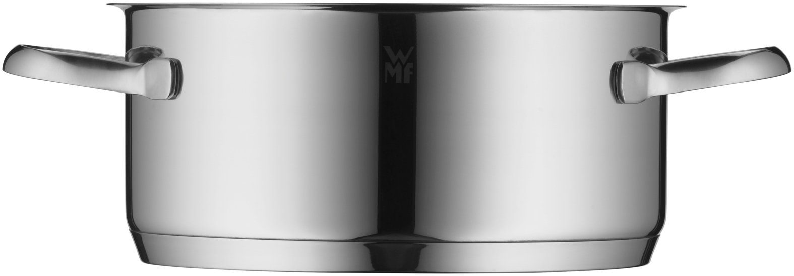 WMF Bratentopf Aparto, Cromargan Edelstahl rostfrei 18/10 (20 cm), Induktion, großer Topf, poliert, unbeschichtet