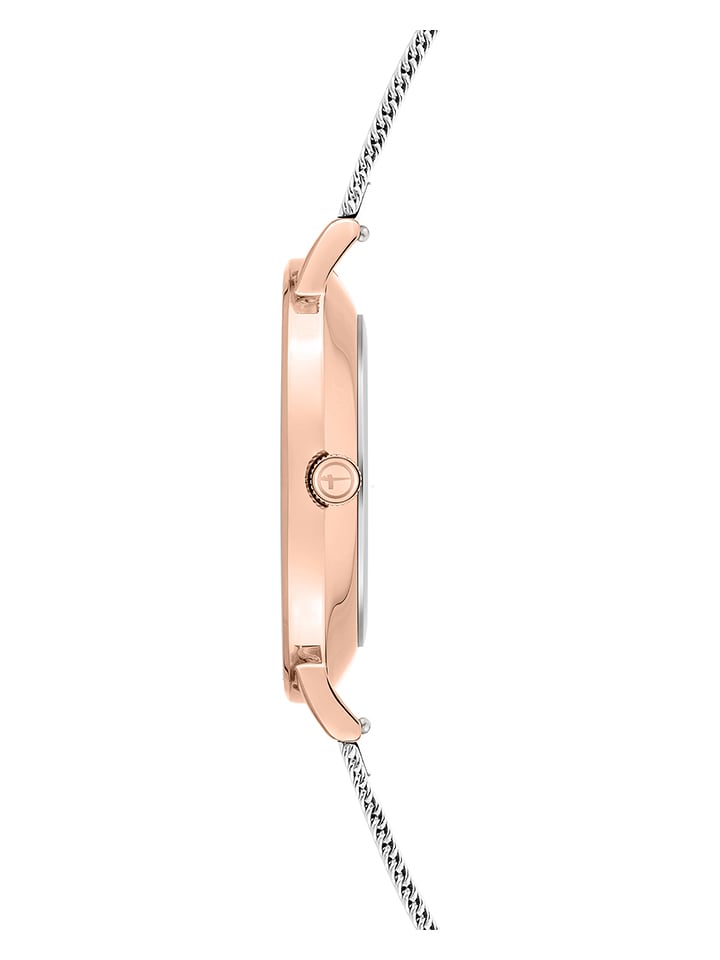 Tamaris Quarzuhr in Silber/ Roségold/ Weiß günstig kaufen onesize