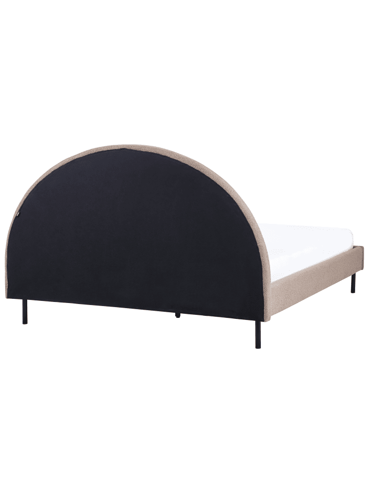 Beliani Doppelbett MARGUT in Beige - (W) 172 x (H) 116 x (L) 214 cm günstig kaufen onesize