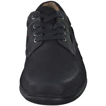 Josef Seibel Alfred 03 Schnürer in schwarz