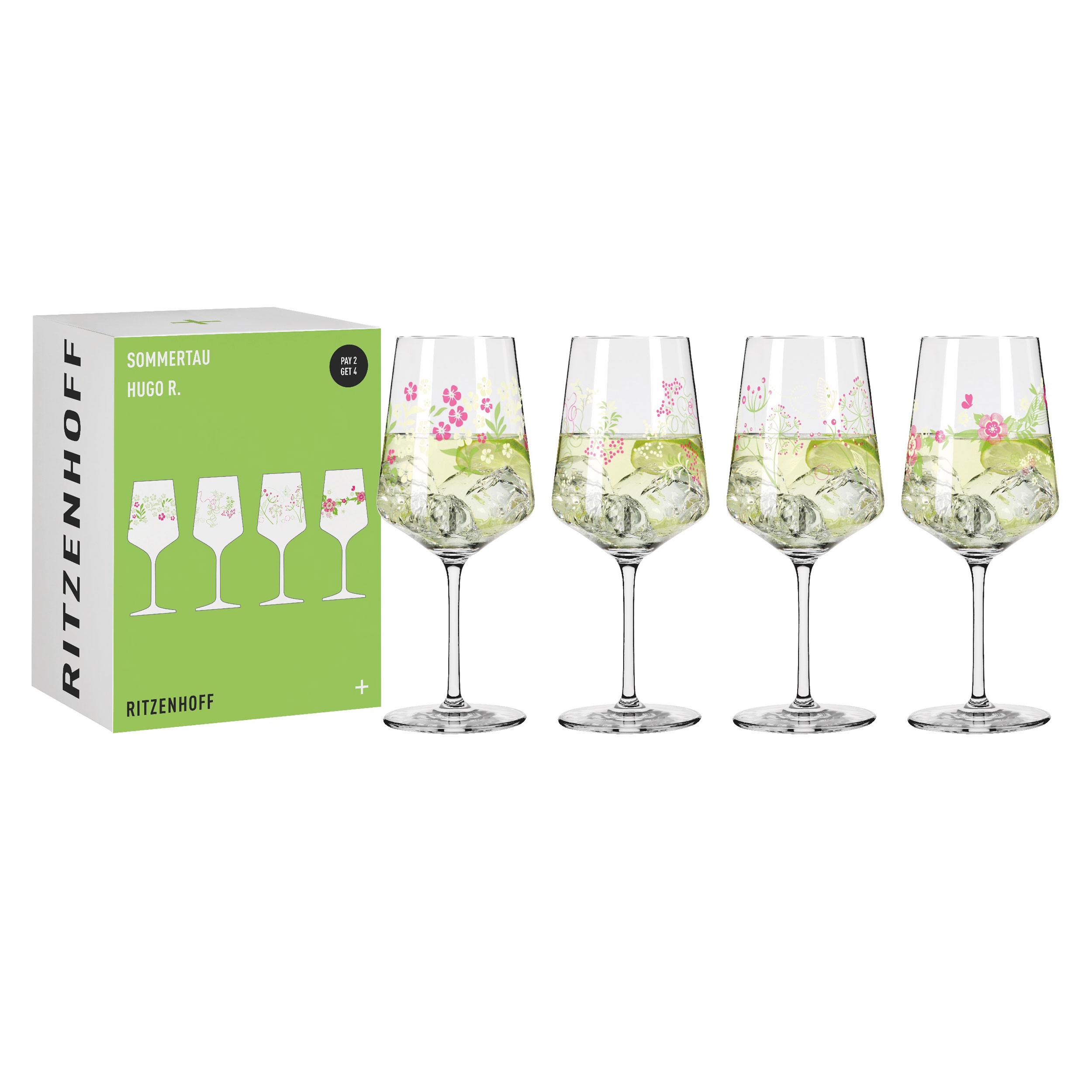 Ritzenhoff Cristal4er Hugoglas 544ml