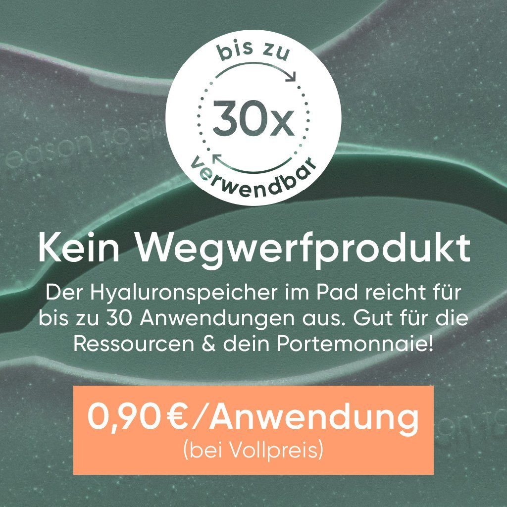 APRICOT Beauty Gesichtsmaske APRICOT® Nasolabial Pads aus Silikon Hyaluron gegen Mimikfalten