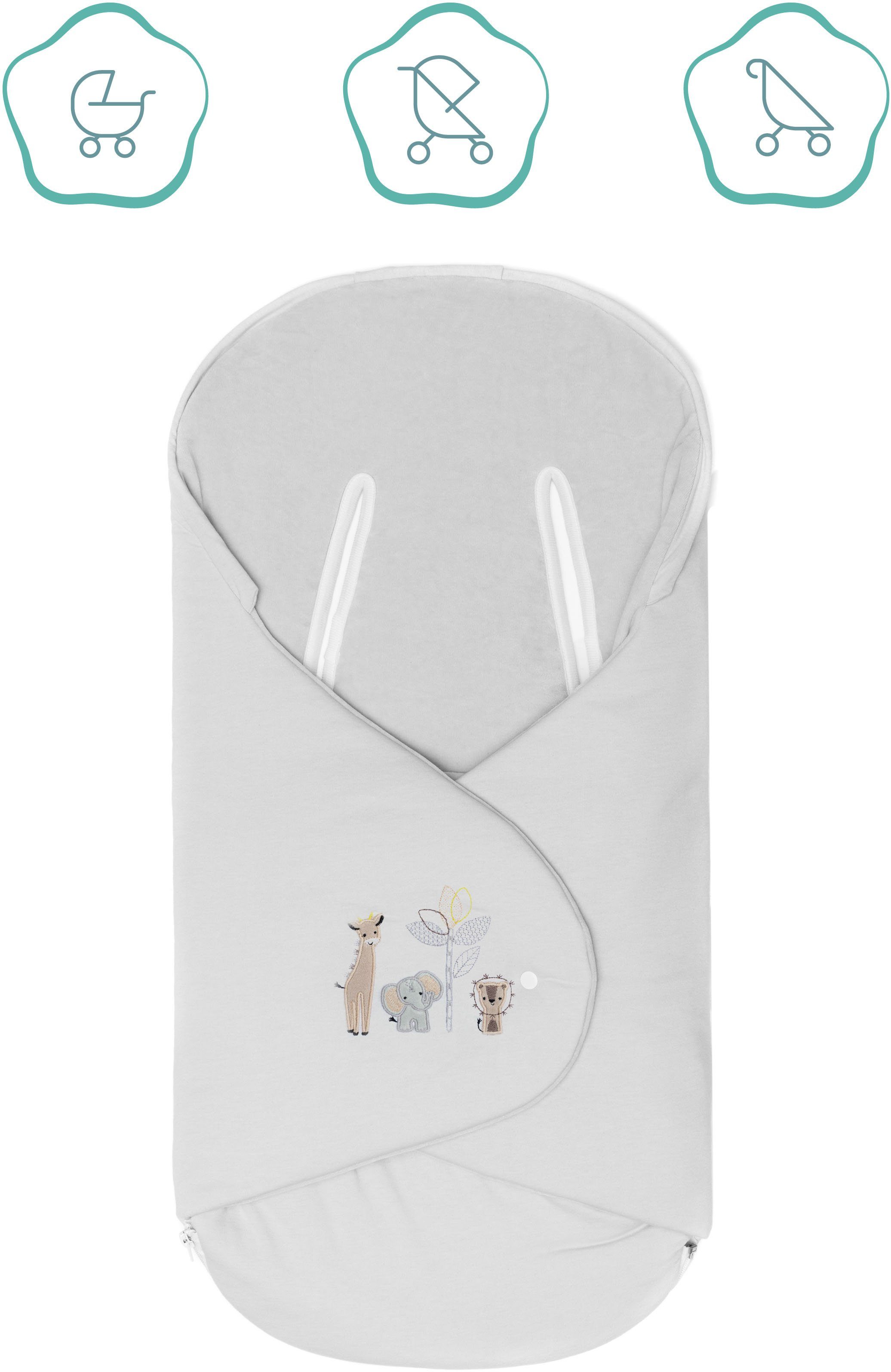 Einschlagdecke Filliwrap, Safari taupe, Fillikid