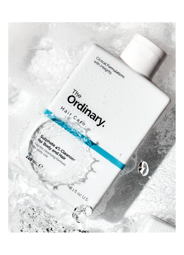 Gel de duș și gel de duș The Ordinary 2 în 1 cu 4% sulfați