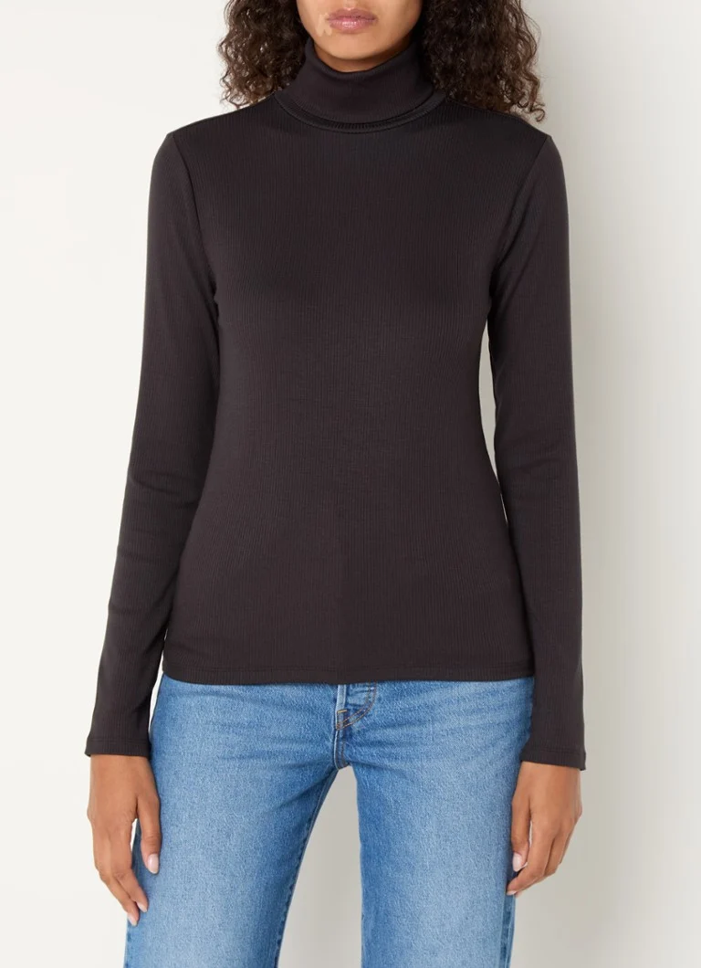 Maglione a collo alto a coste a maniche lunghe modello Dreamy di Levi's